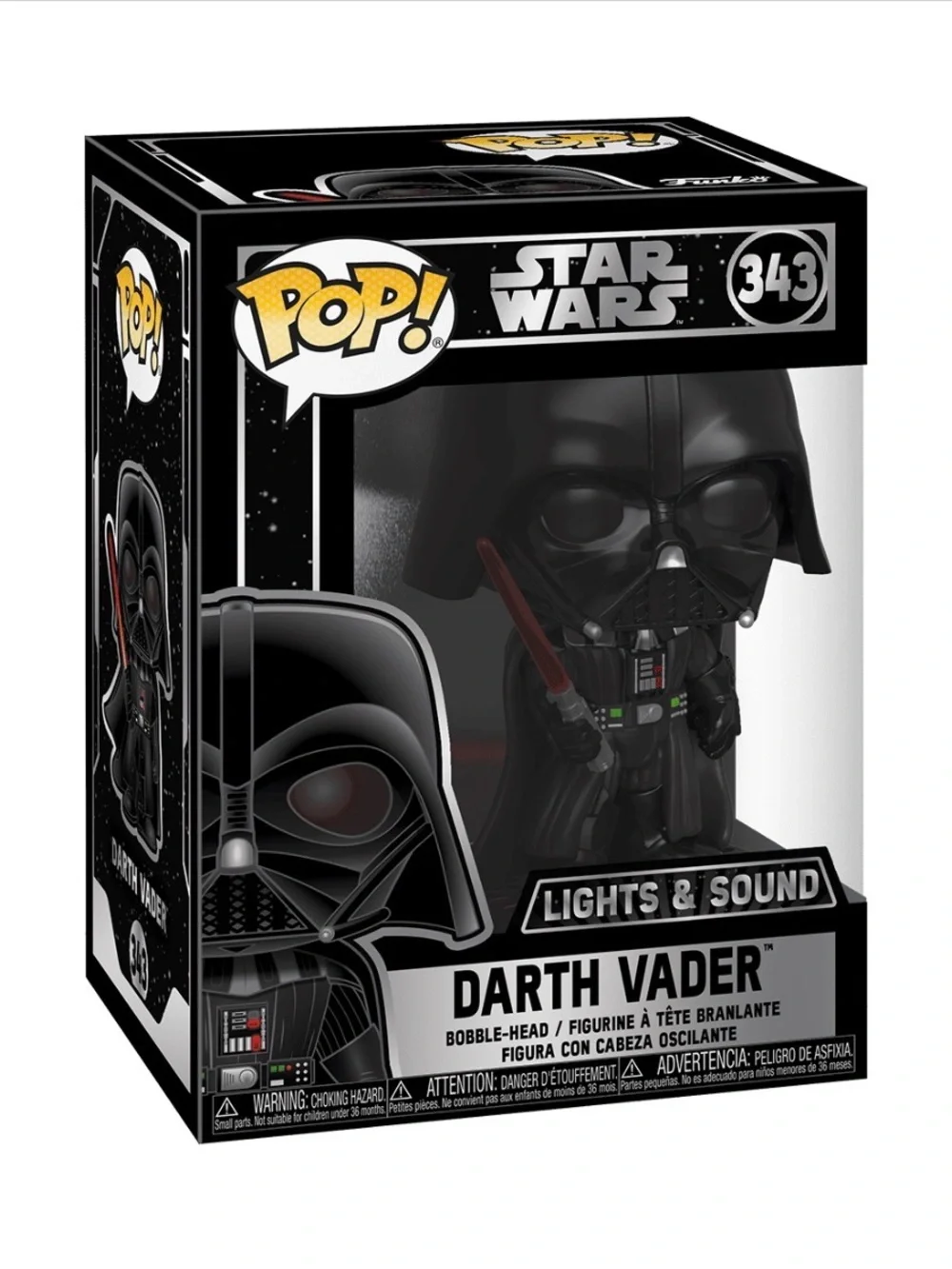 Funko Pop! Vinyl: Star Wars - Darth Vader #343 Lights And Sound